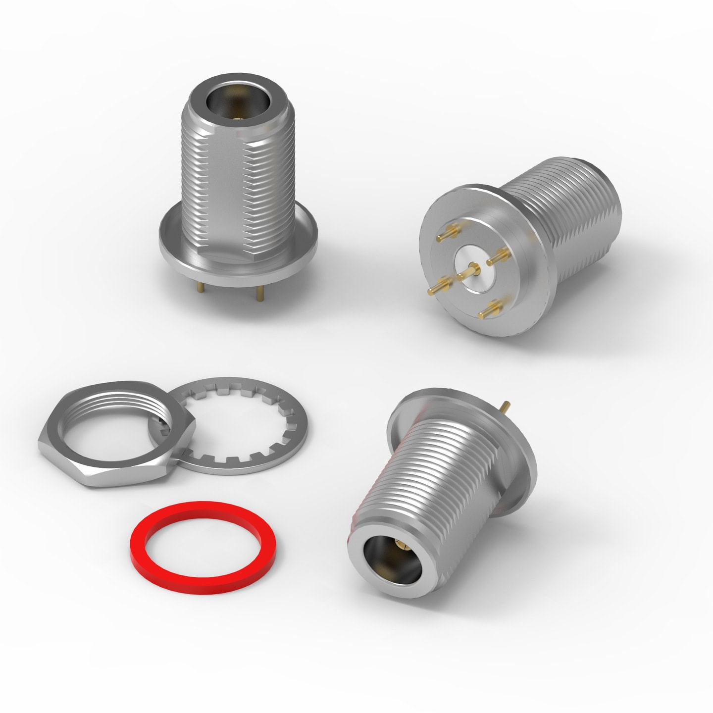 WR-NTYPE N Type PCB Connectors